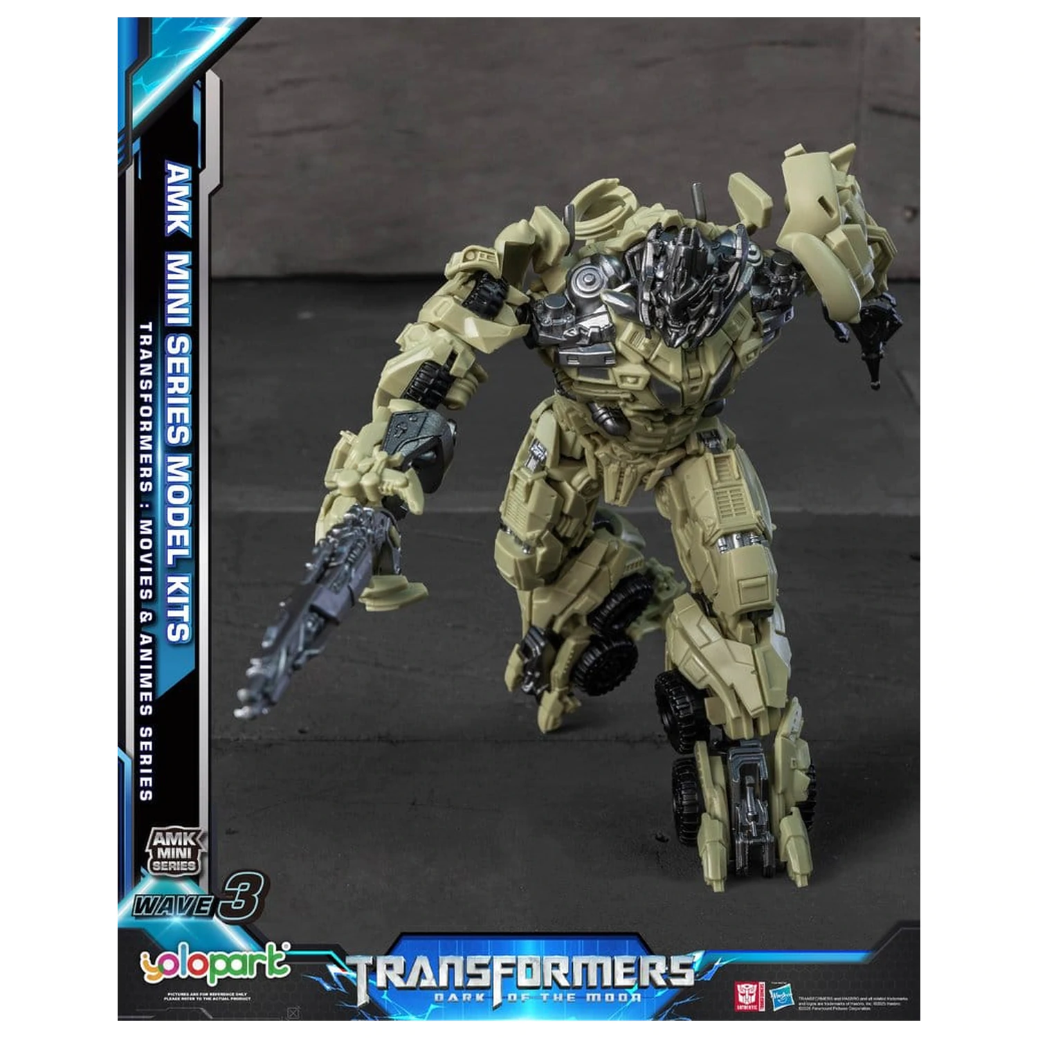Transformers Generation One AMK Mini Series Plastic Model Kit Wave 3 Megatron TF 3 11 cm produktová fotografia