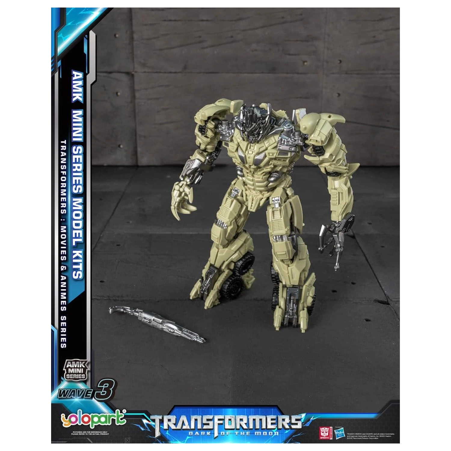 Transformers Generation One AMK Mini Series Plastic Model Kit Wave 3 Megatron TF 3 11 cm produktová fotografia