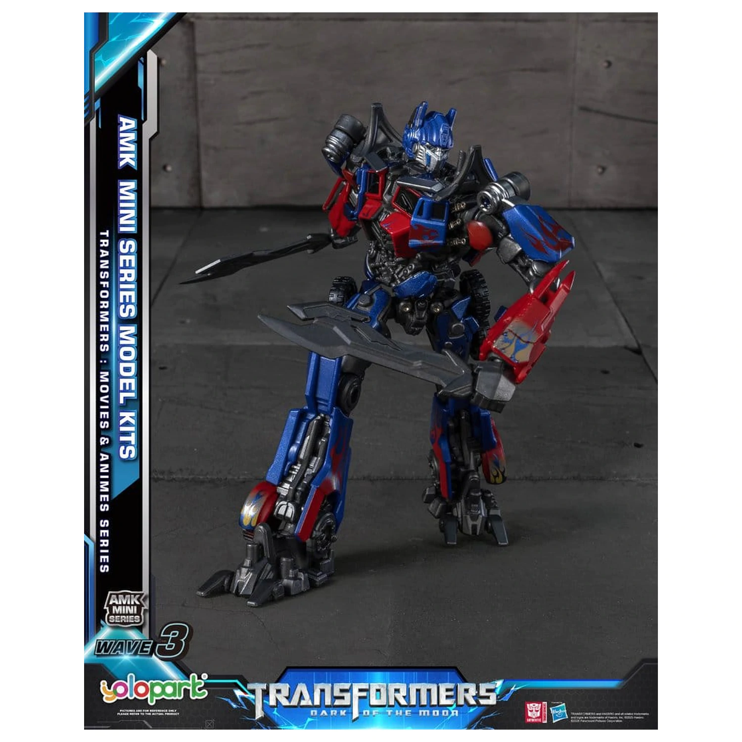 Transformers Generation One AMK Mini Series Plastic Model Kit Wave 3 Optimus Prime TF 3 11 cm produktová fotografia