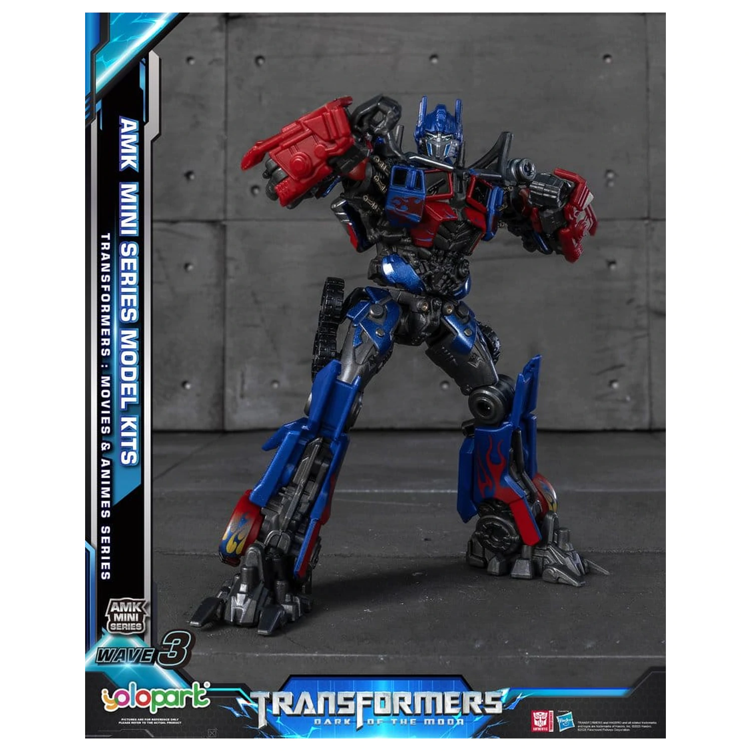 Transformers Generation One AMK Mini Series Plastic Model Kit Wave 3 Optimus Prime TF 3 11 cm produktová fotografia