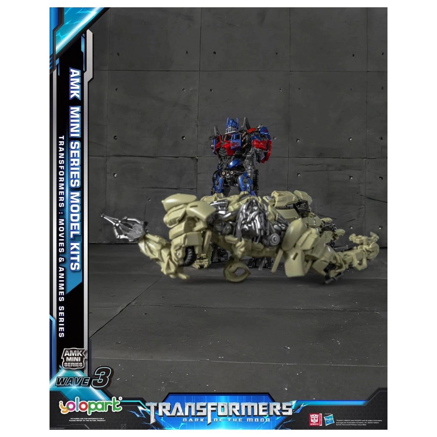 Transformers Generation One AMK Mini Series Plastic Model Kit Wave 3 Optimus Prime TF 3 11 cm produktová fotografia