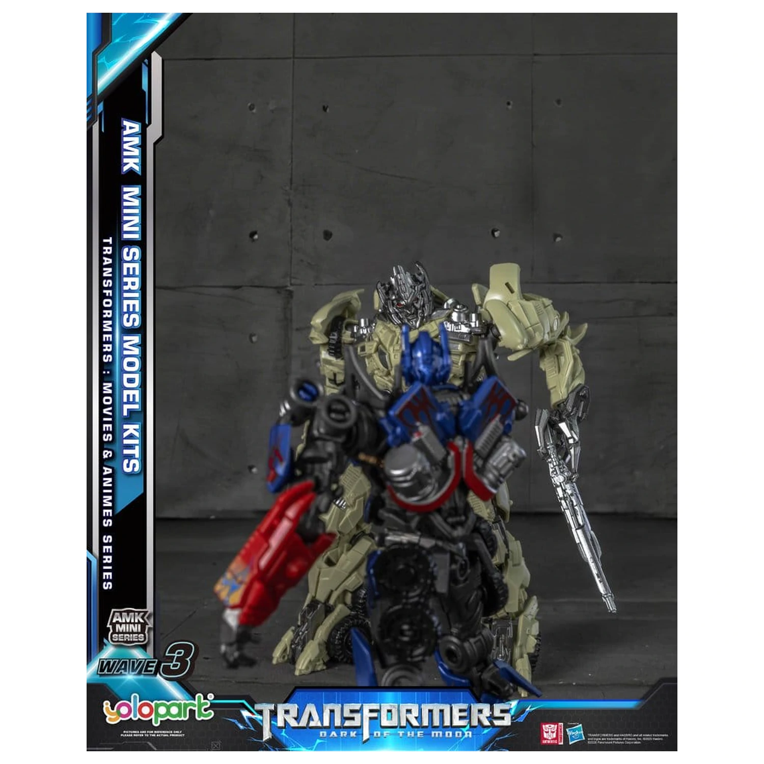 Transformers Generation One AMK Mini Series Plastic Model Kit Wave 3 Optimus Prime TF 3 11 cm produktová fotografia