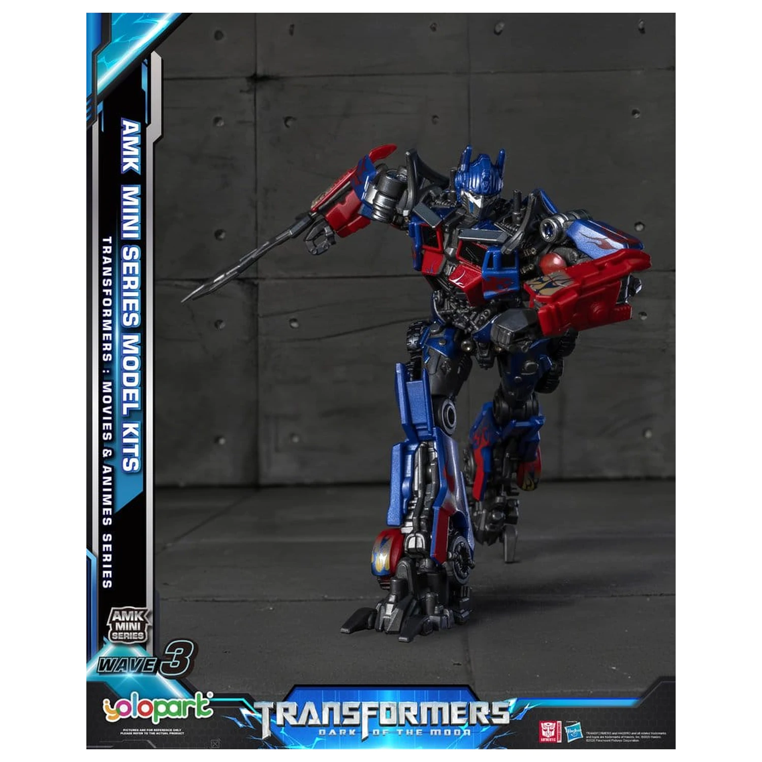 Transformers Generation One AMK Mini Series Plastic Model Kit Wave 3 Optimus Prime TF 3 11 cm produktová fotografia
