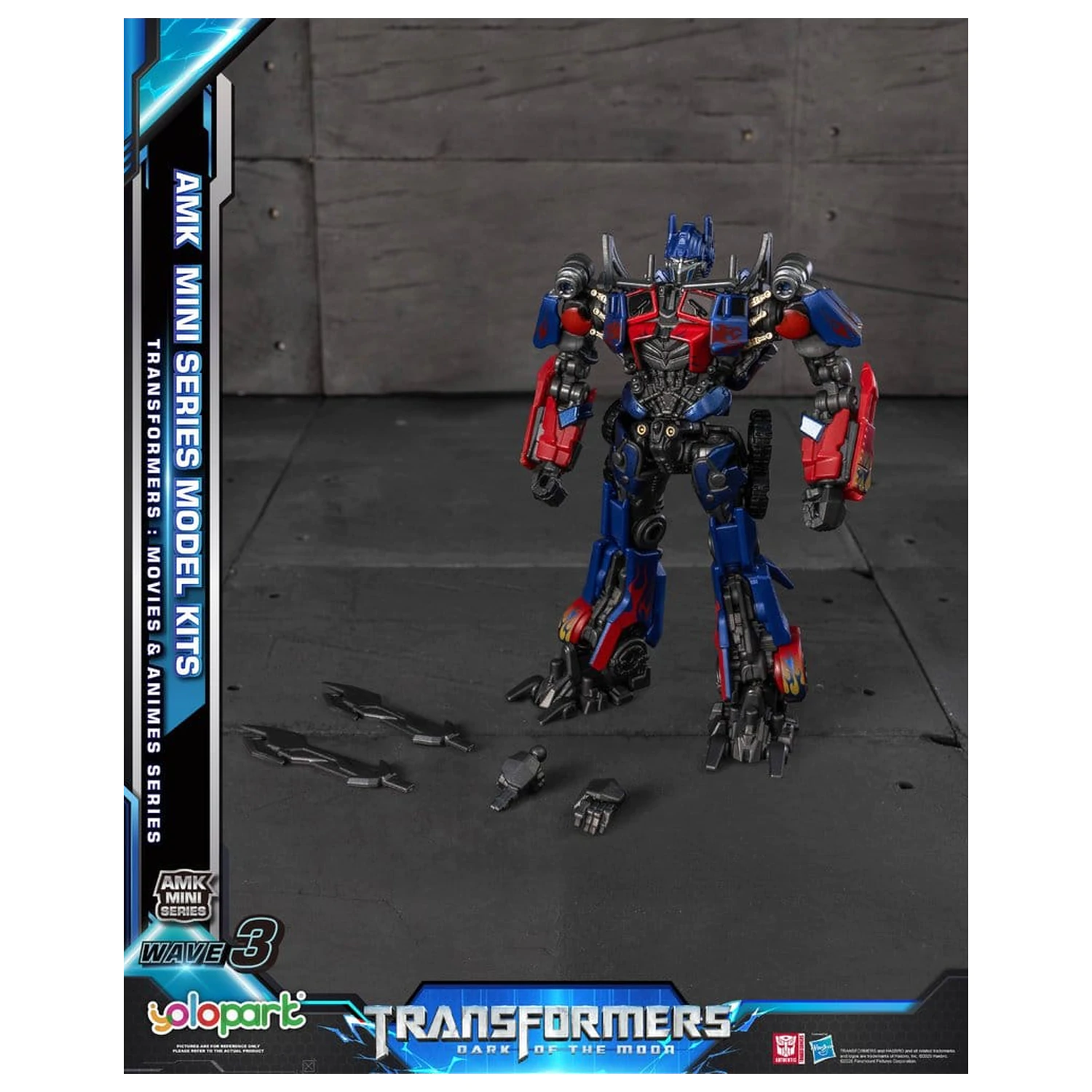 Transformers Generation One AMK Mini Series Plastic Model Kit Wave 3 Optimus Prime TF 3 11 cm produktová fotografia