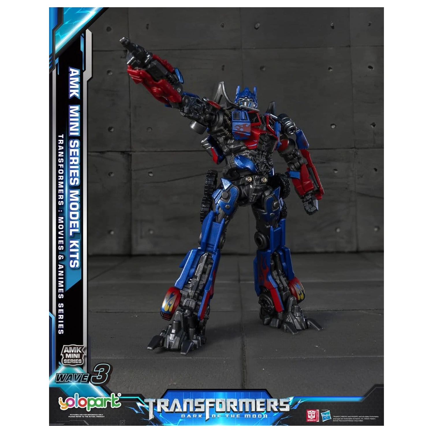 Transformers Generation One AMK Mini Series Plastic Model Kit Wave 3 Optimus Prime TF 3 11 cm produktová fotografia