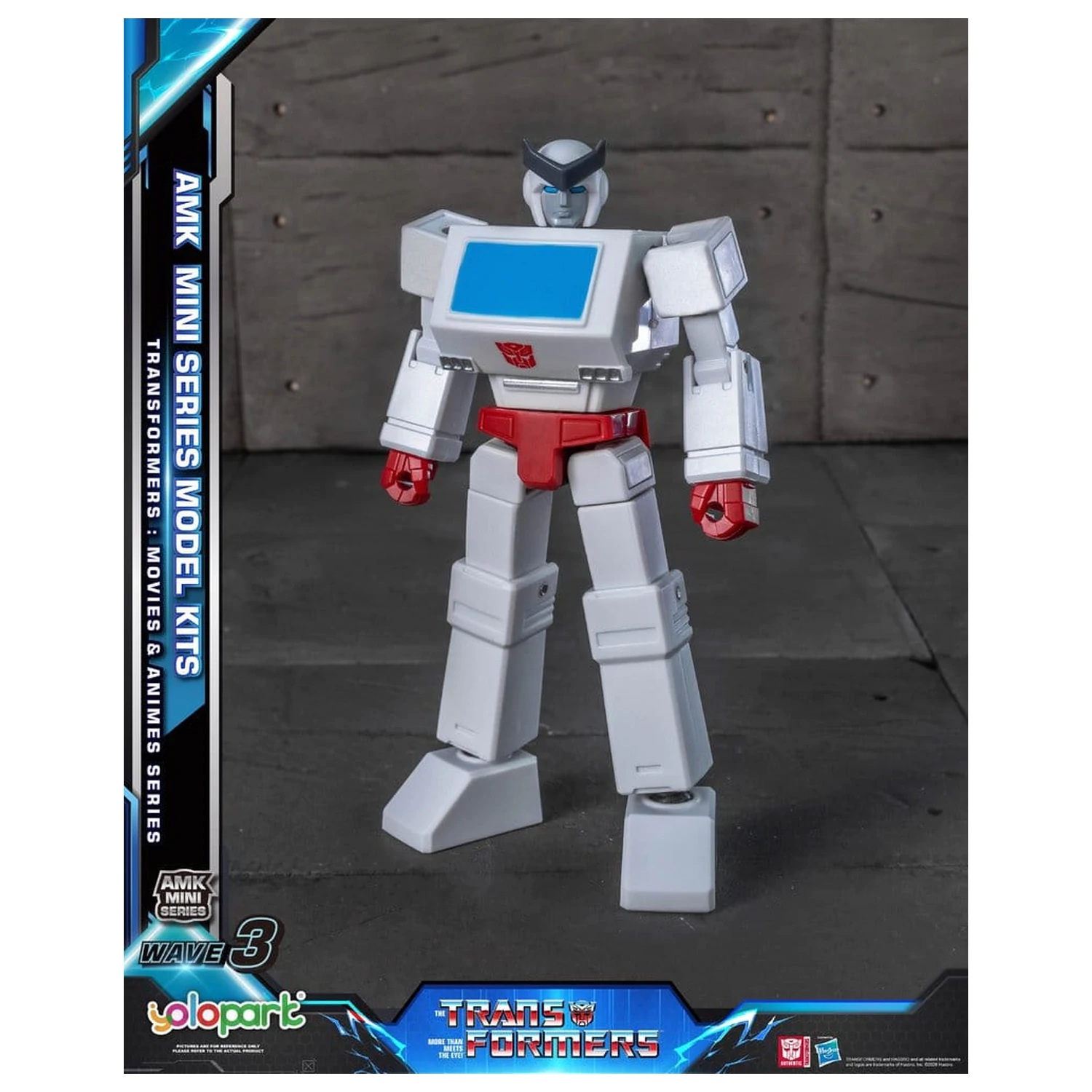 Transformers Generation One AMK Mini Series plastový model stavebnice Wave 3 Ratchet G1 11 cm produktová fotografia