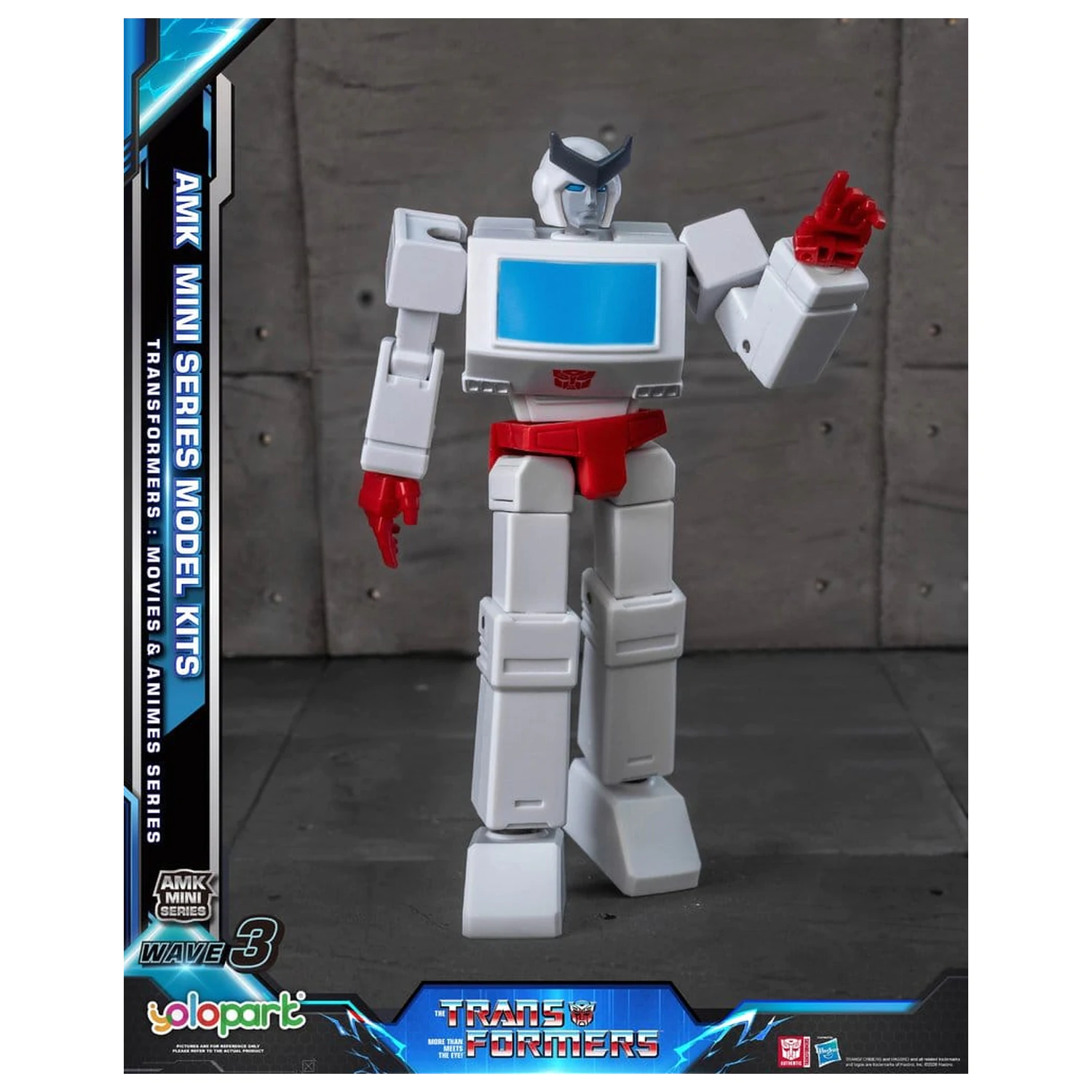 Transformers Generation One AMK Mini Series plastový model stavebnice Wave 3 Ratchet G1 11 cm produktová fotografia