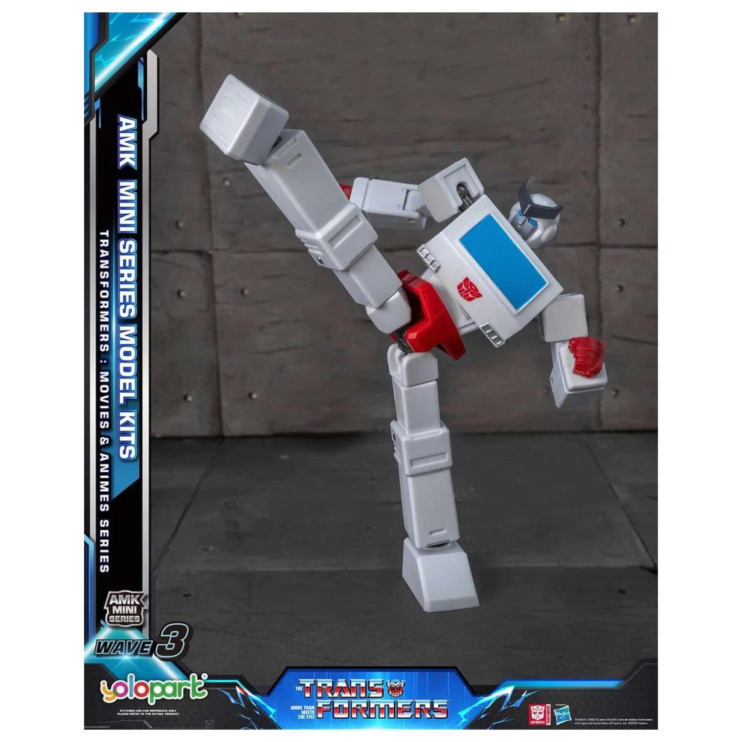 Transformers Generation One AMK Mini Series plastový model stavebnice Wave 3 Ratchet G1 11 cm produktová fotografia