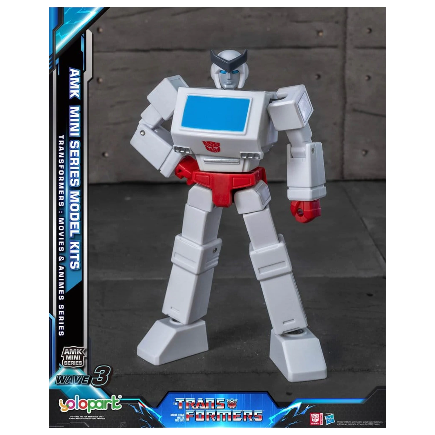 Transformers Generation One AMK Mini Series plastový model stavebnice Wave 3 Ratchet G1 11 cm produktová fotografia