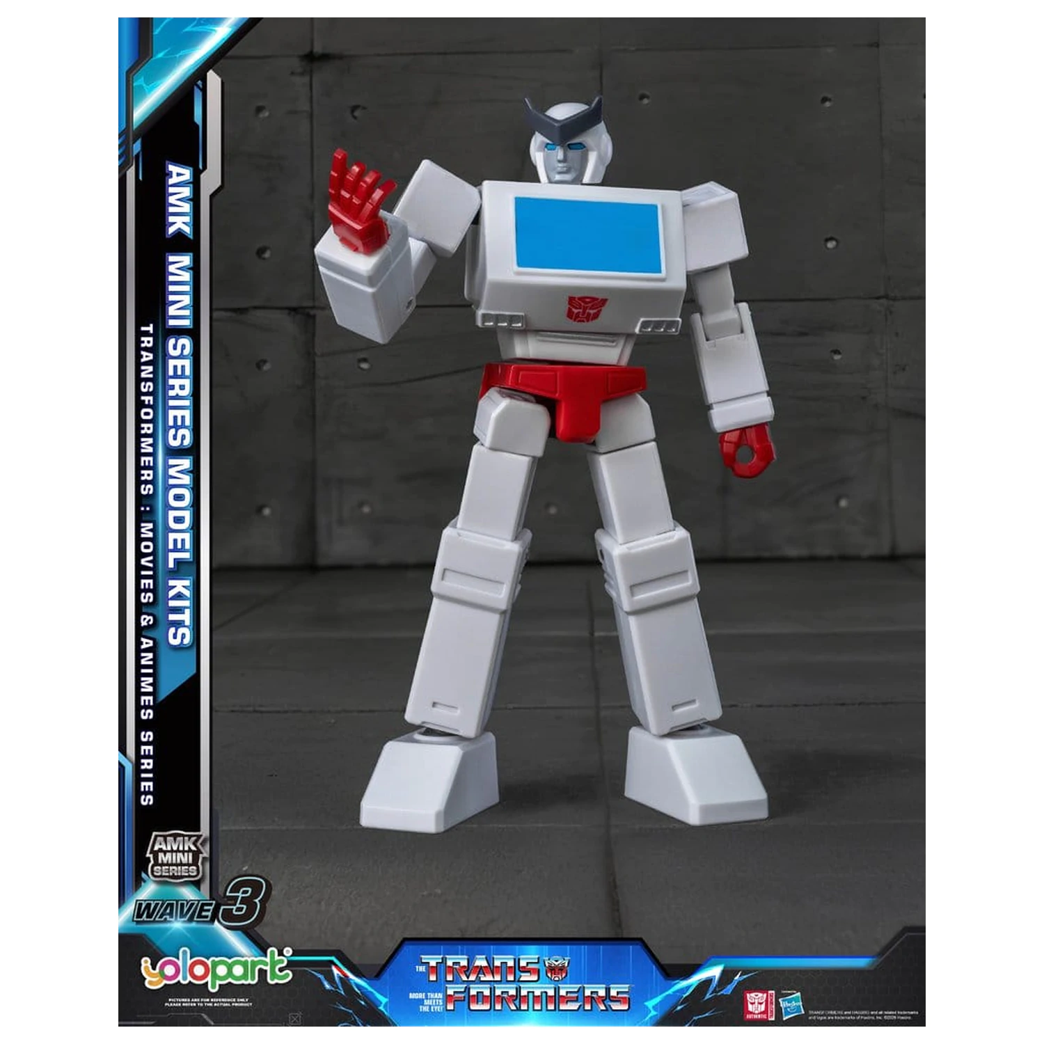 Transformers Generation One AMK Mini Series plastový model stavebnice Wave 3 Ratchet G1 11 cm produktová fotografia