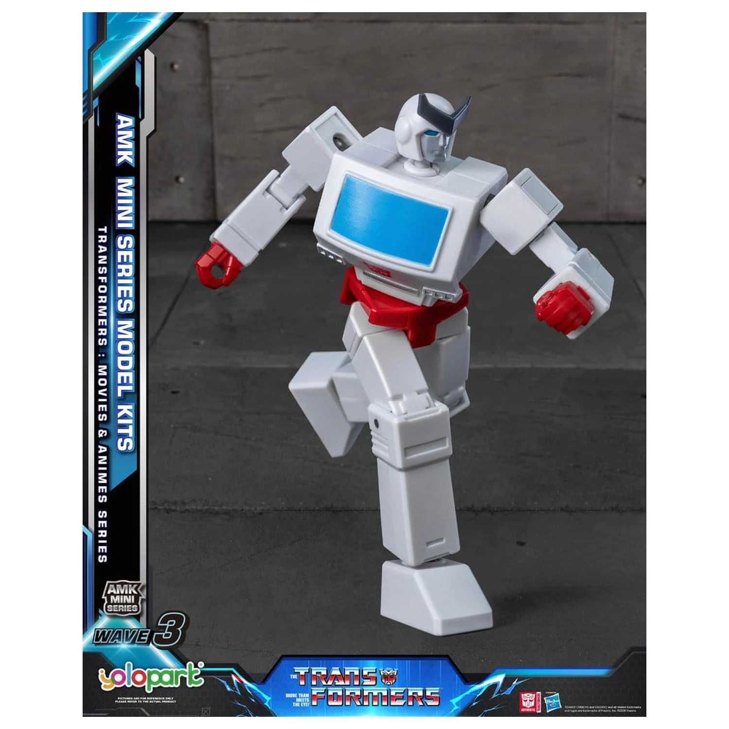 Transformers Generation One AMK Mini Series plastový model stavebnice Wave 3 Ratchet G1 11 cm produktová fotografia