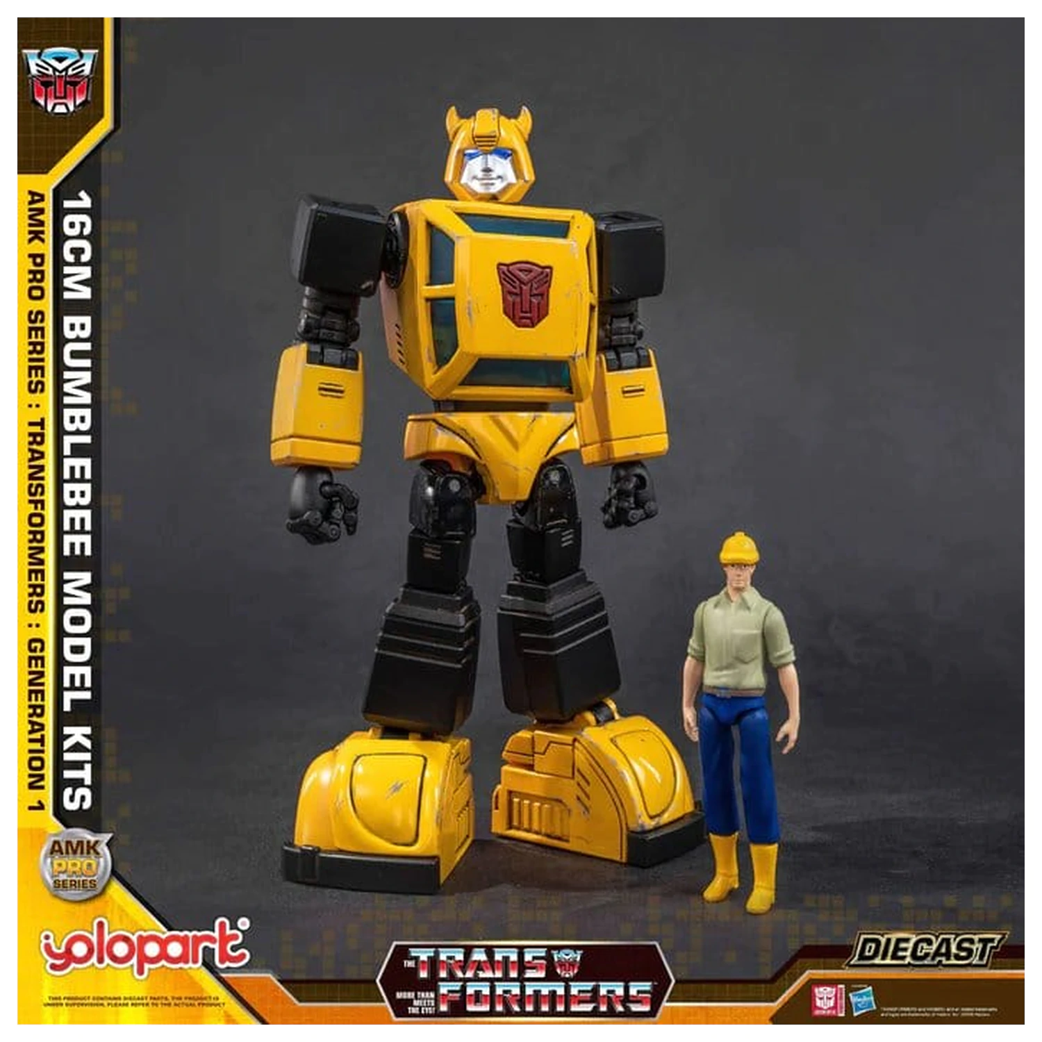 Transformers: Generation One AMK PRO Series Plastikový model Kit Bumblebee 16 cm produktová fotografia
