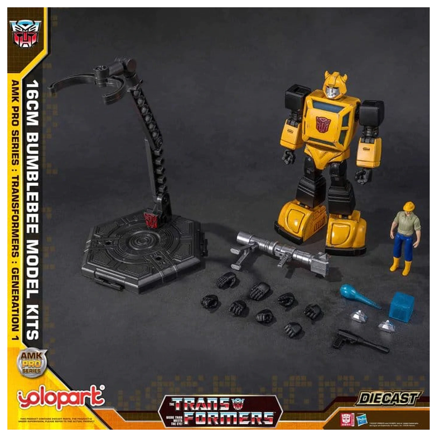 Transformers: Generation One AMK PRO Series Plastikový model Kit Bumblebee 16 cm produktová fotografia