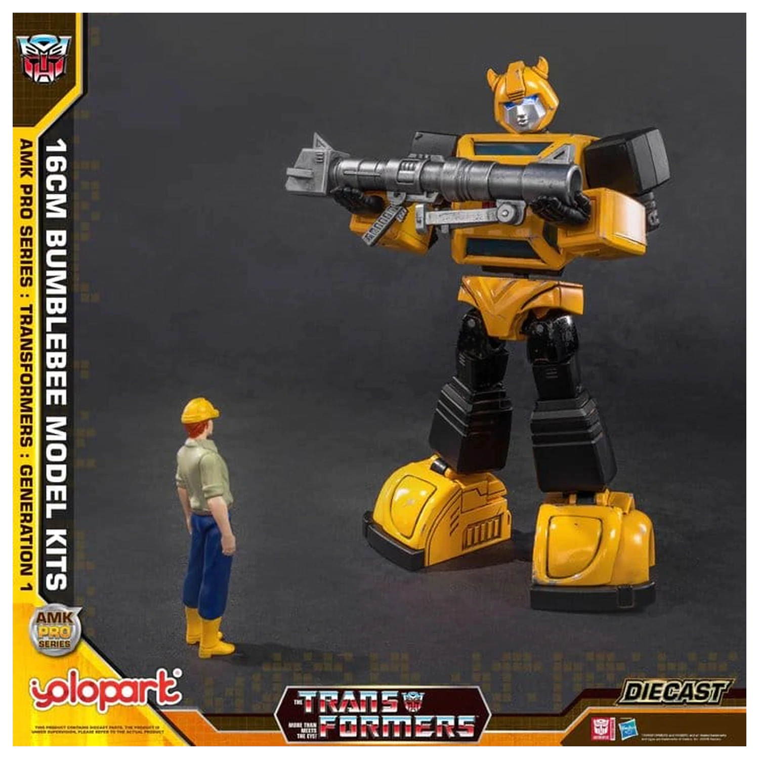 Transformers: Generation One AMK PRO Series Plastikový model Kit Bumblebee 16 cm produktová fotografia