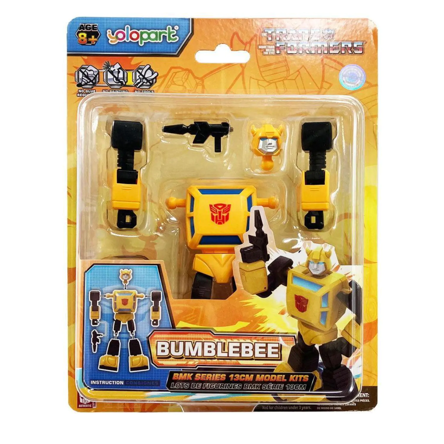 Transformers Generation One BMK Series modelová stavebnica Bumblebee 16 cm produktová fotografia