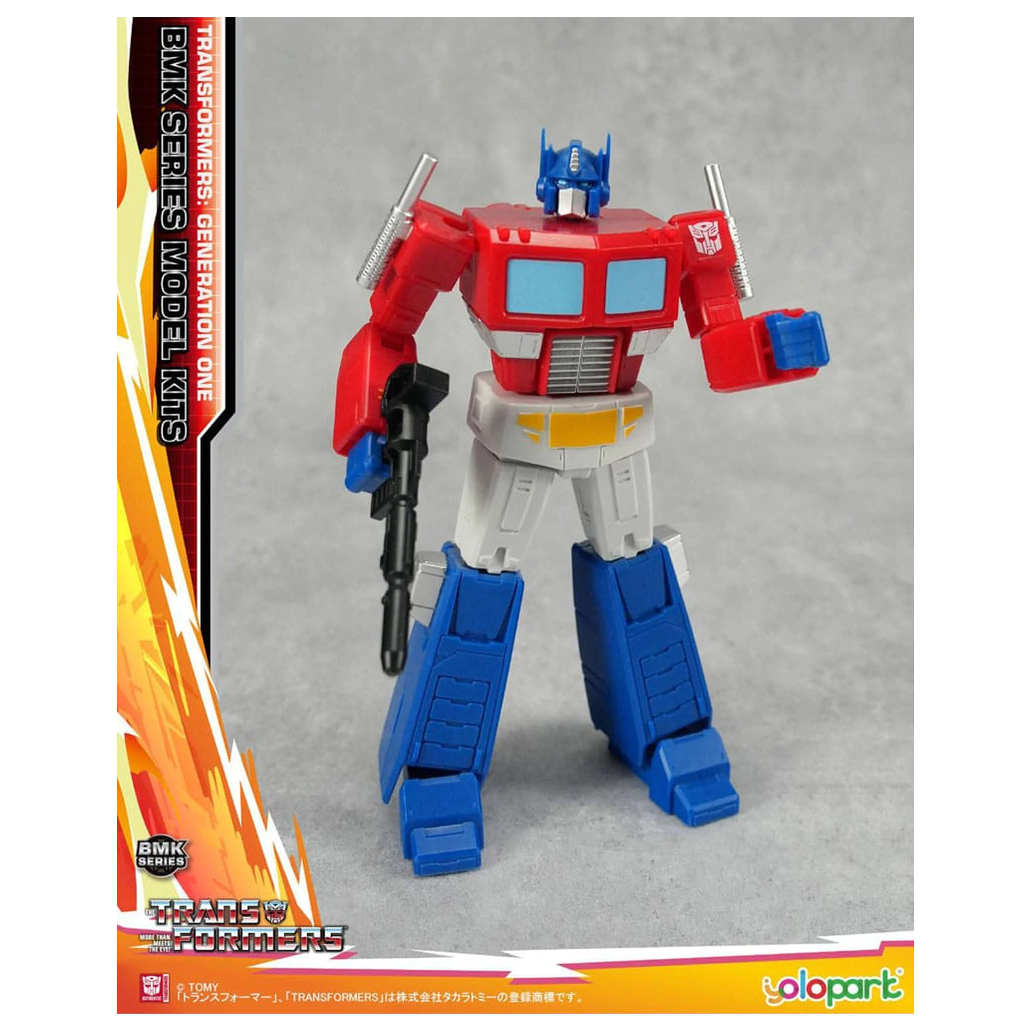 Transformers Generation One BMK Series modelová stavebnica Optimus Prime 16 cm produktová fotografia
