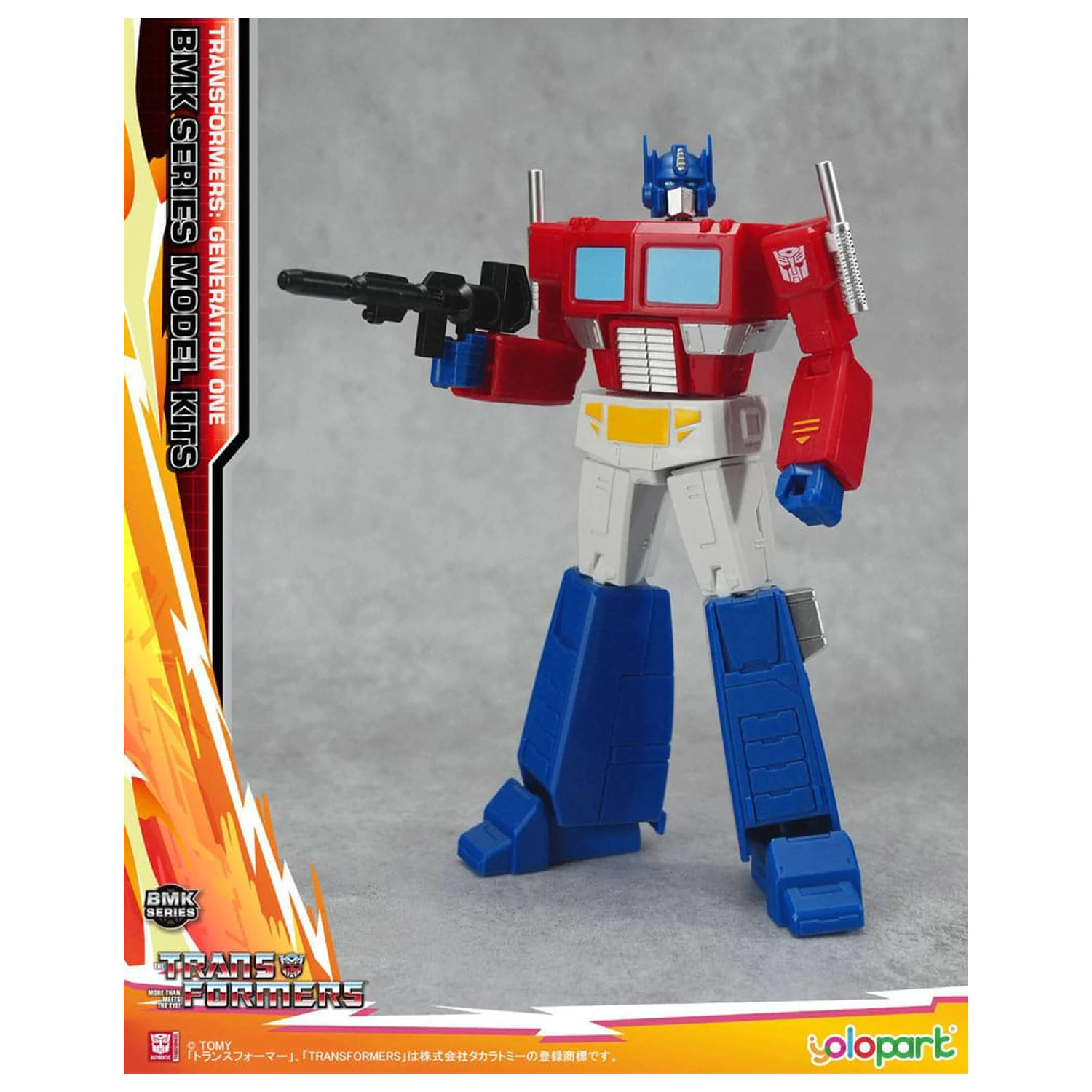 Transformers Generation One BMK Series modelová stavebnica Optimus Prime 16 cm produktová fotografia