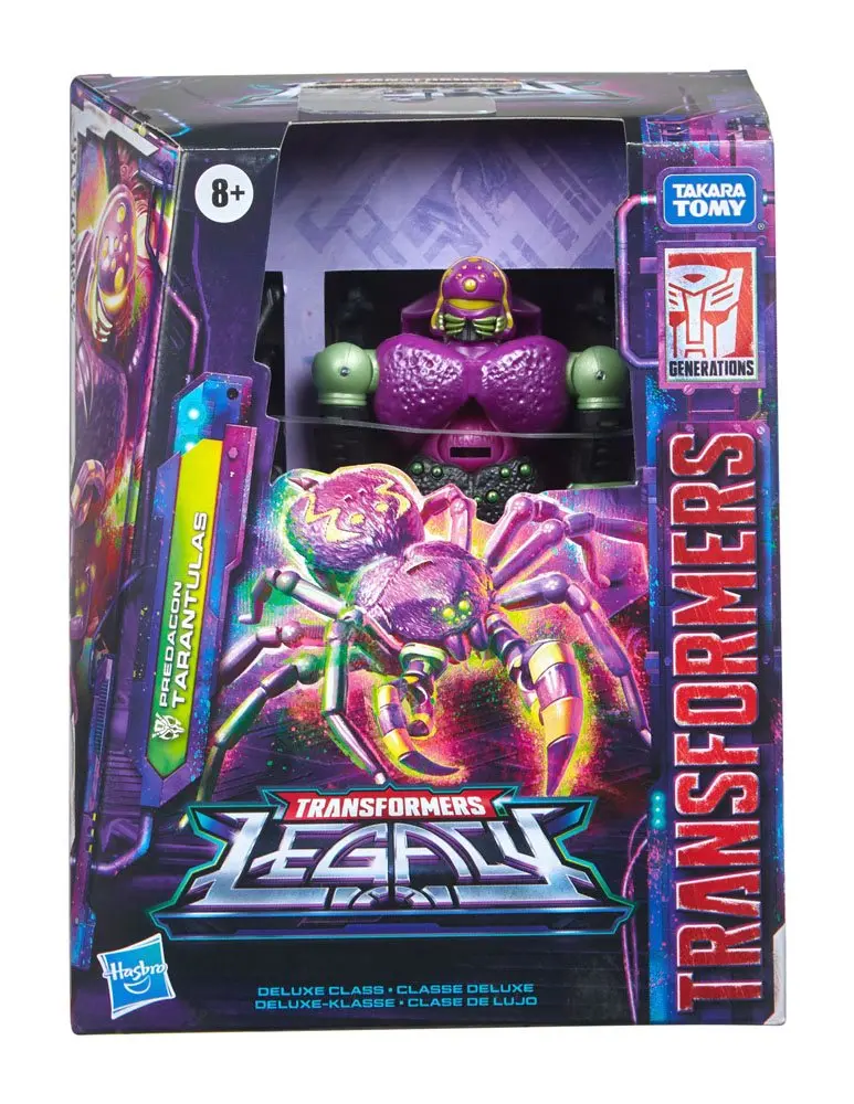 Transformers Generations Legacy Deluxe Class akčná figúrka 2022 Predacon Tarantulas 14 cm produktová fotografia