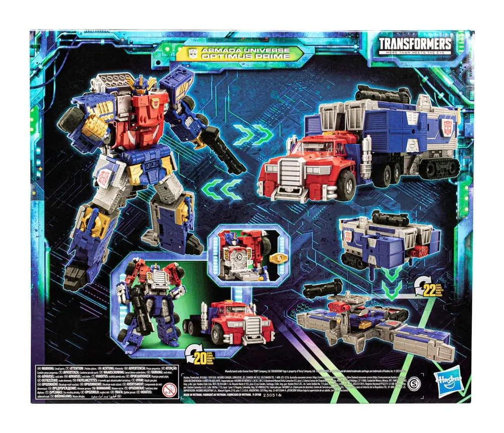 Transformers Generations Legacy Evolution Commander Class akčná figúrka Armada Universe Optimus Prime 19 cm produktová fotografia