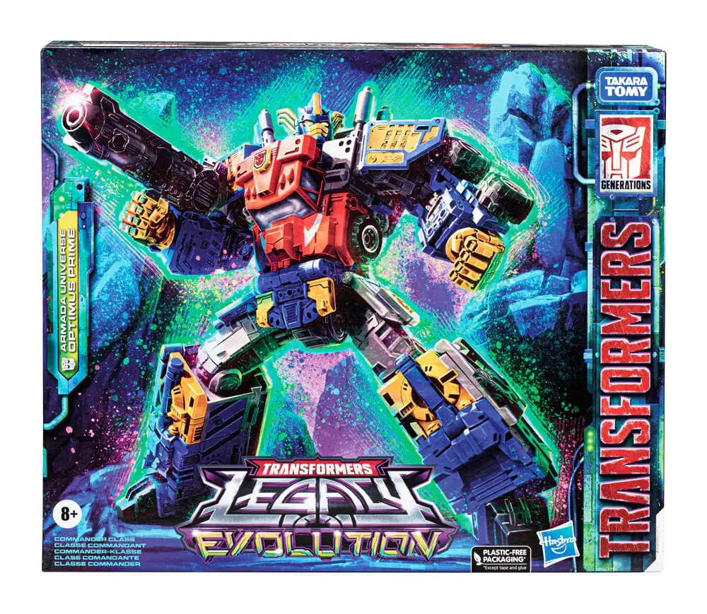 Transformers Generations Legacy Evolution Commander Class akčná figúrka Armada Universe Optimus Prime 19 cm produktová fotografia