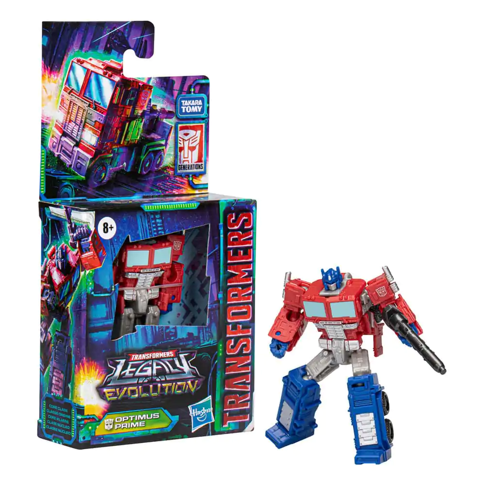 Transformers Generations Legacy Evolution Core Class Akčná figúrka Optimus Prime 9 cm produktová fotografia