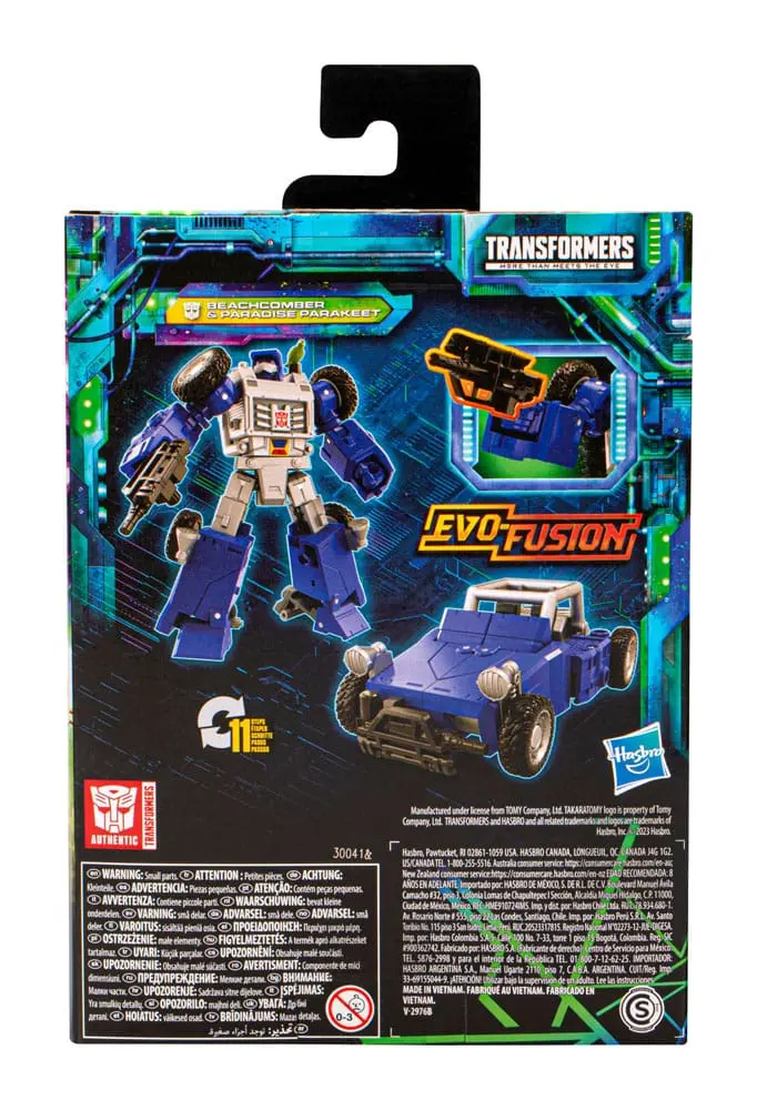 Transformers Generations Legacy Evolution Deluxe Class akčná figúrka Beachcomber & Paradise Parakeet 14 cm produktová fotografia