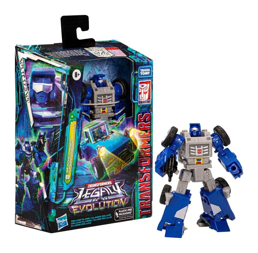 Transformers Generations Legacy Evolution Deluxe Class akčná figúrka Beachcomber & Paradise Parakeet 14 cm produktová fotografia