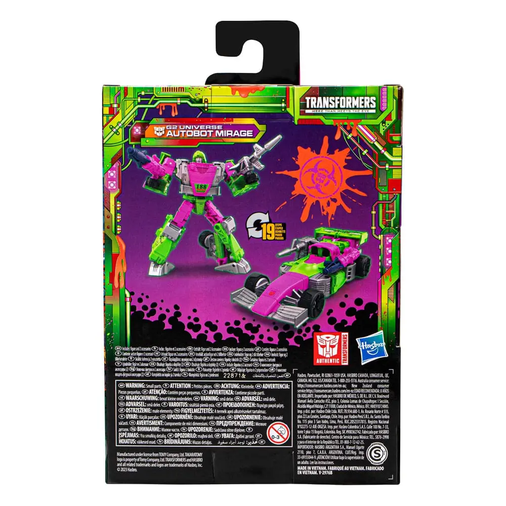 Transformers Generations Legacy Evolution Deluxe Class akčná figúrka G2 Universe Autobot Mirage 14 cm produktová fotografia