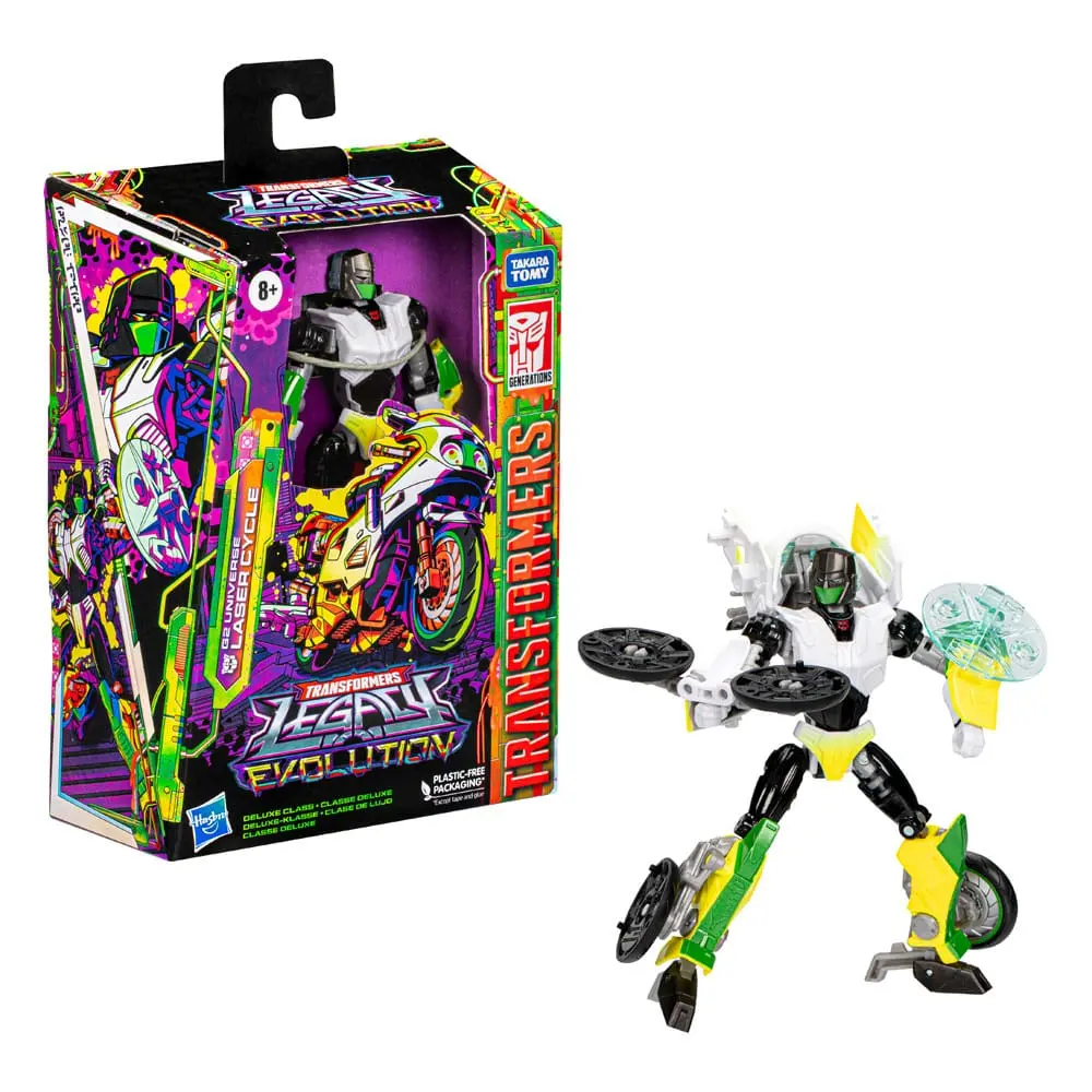 Transformers Generations Legacy Evolution Deluxe Class Action figúrka G2 Universe Laser Cycle 14 cm termékfotó