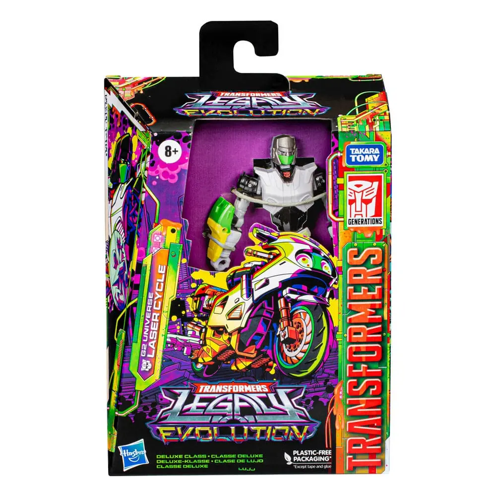 Transformers Generations Legacy Evolution Deluxe Class Action figúrka G2 Universe Laser Cycle 14 cm termékfotó