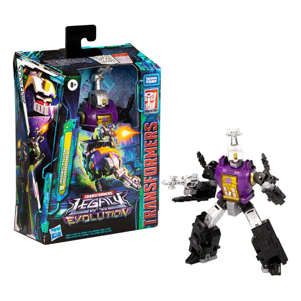 Transformers Generations Legacy Evolution Deluxe Class Akčná figúrka Insecticon Bombshell 14 cm produktová fotografia