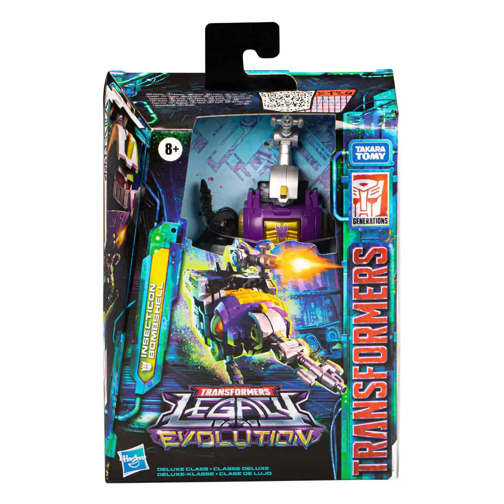 Transformers Generations Legacy Evolution Deluxe Class Akčná figúrka Insecticon Bombshell 14 cm produktová fotografia
