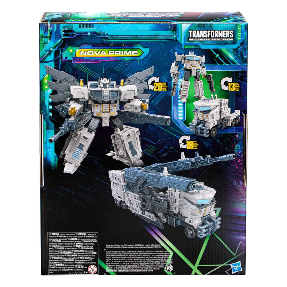 Transformers Generations Legacy Evolution Leader Class akčná figúrka Nova Prime 18 cm produktová fotografia