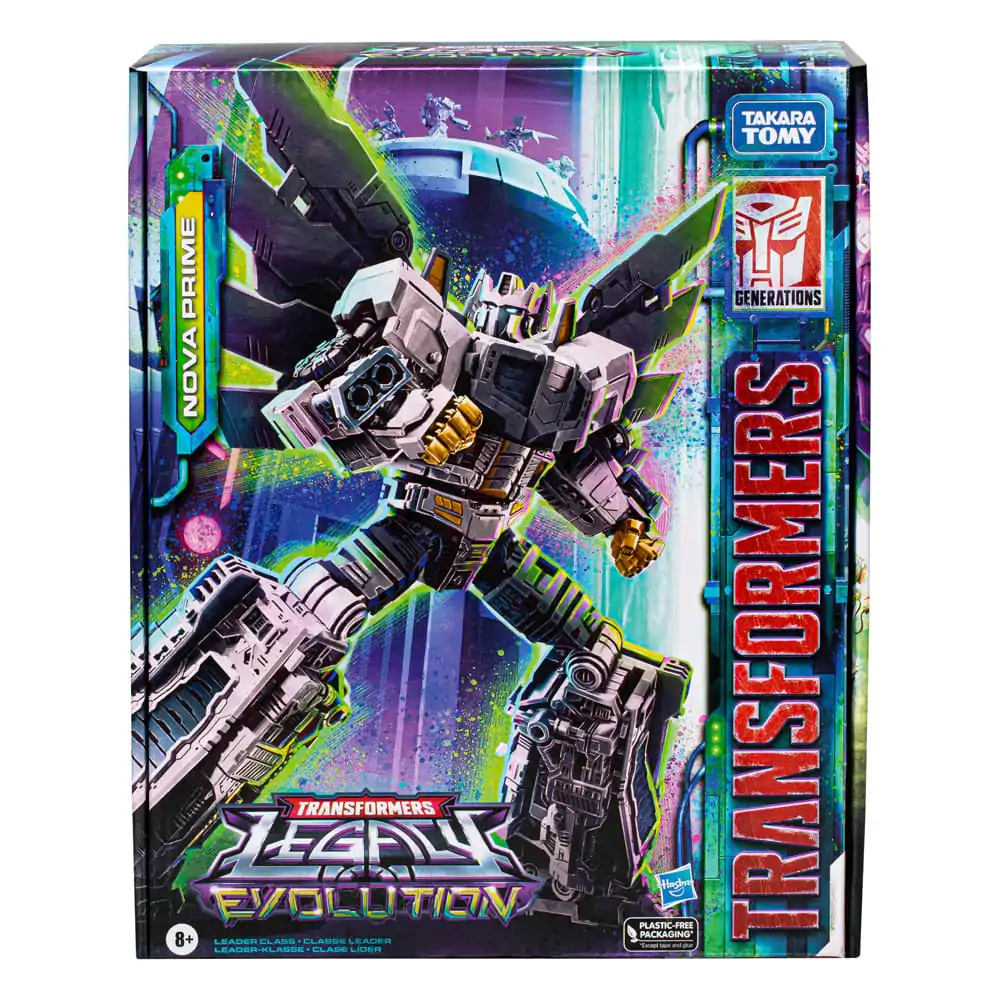 Transformers Generations Legacy Evolution Leader Class akčná figúrka Nova Prime 18 cm produktová fotografia