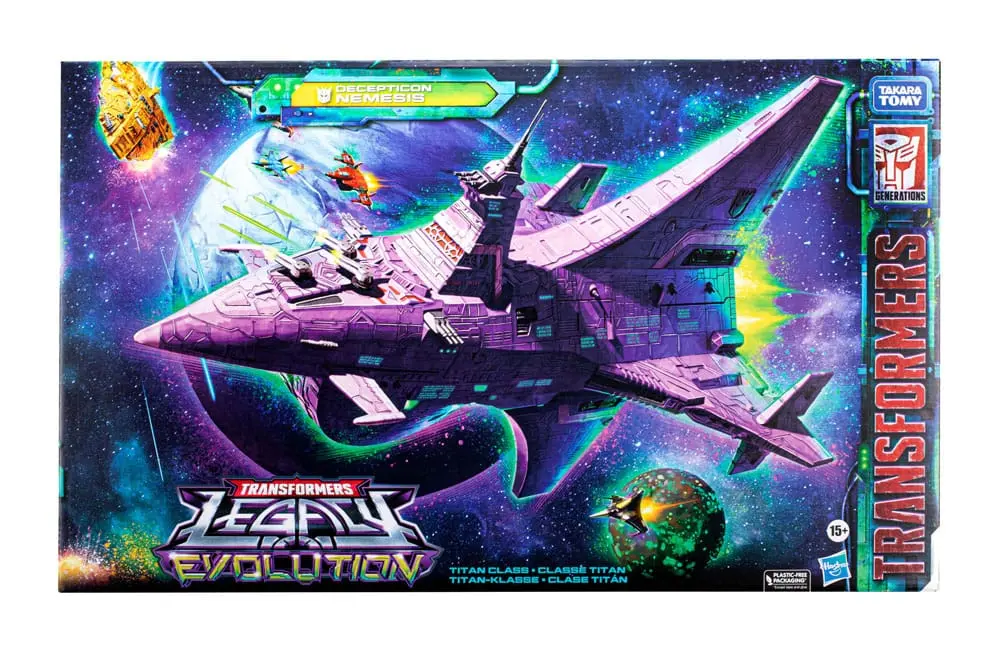 Transformers Generations Legacy Evolution Titan Class akčná figúrka Decepticon Nemesis 60 cm produktová fotografia