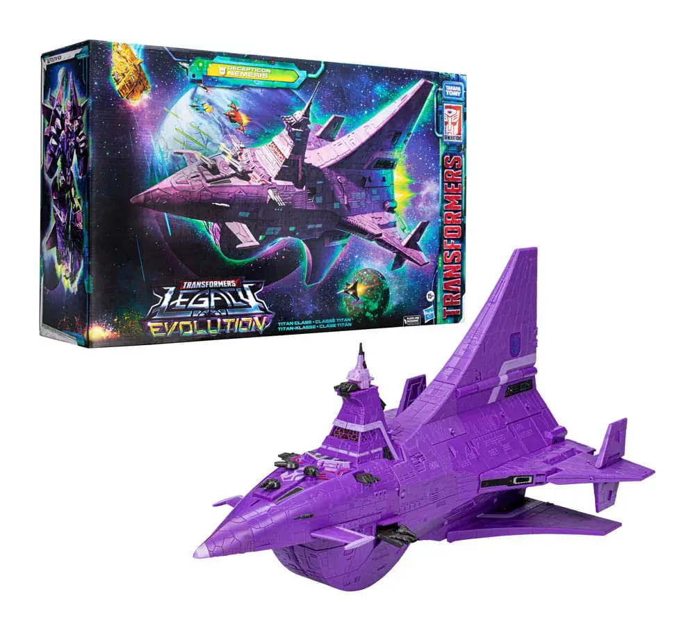 Transformers Generations Legacy Evolution Titan Class akčná figúrka Decepticon Nemesis 60 cm produktová fotografia