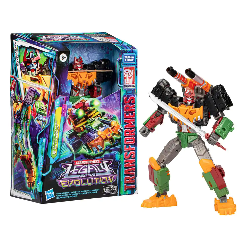 Transformers Generations Legacy Evolution Voyager Class Akčná figúrka Comic Universe Bludgeon 18 cm produktová fotografia