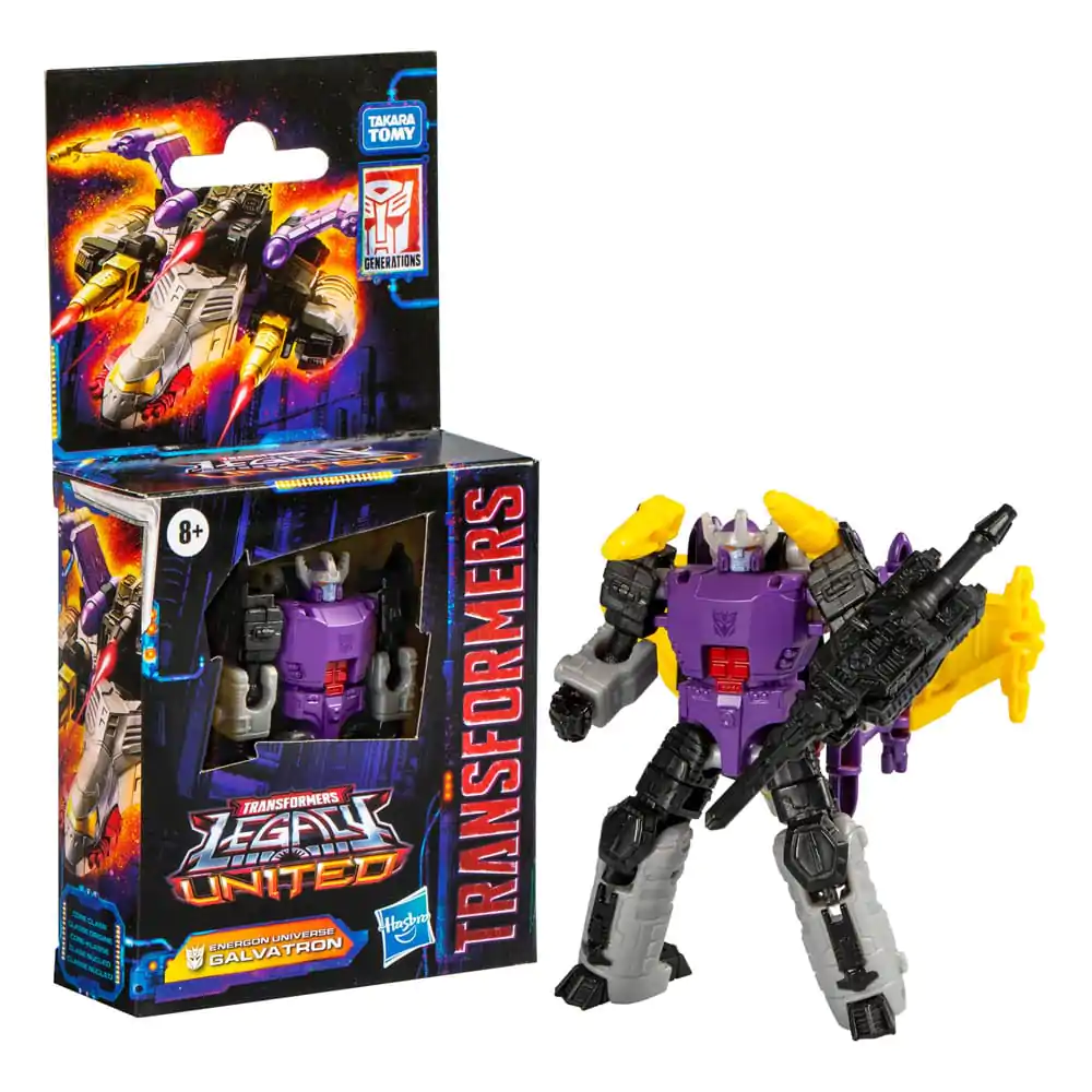 Transformers Generations Legacy United Core Class Akčná figúrka Energon Universe Galvatron 9 cm termékfotó