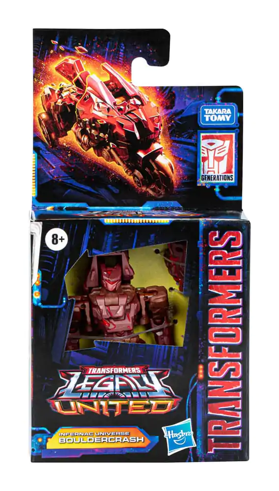 Transformers Generations Legacy United Core Class akčná figúrka Infernac Universe Bouldercrash 9 cm termékfotó