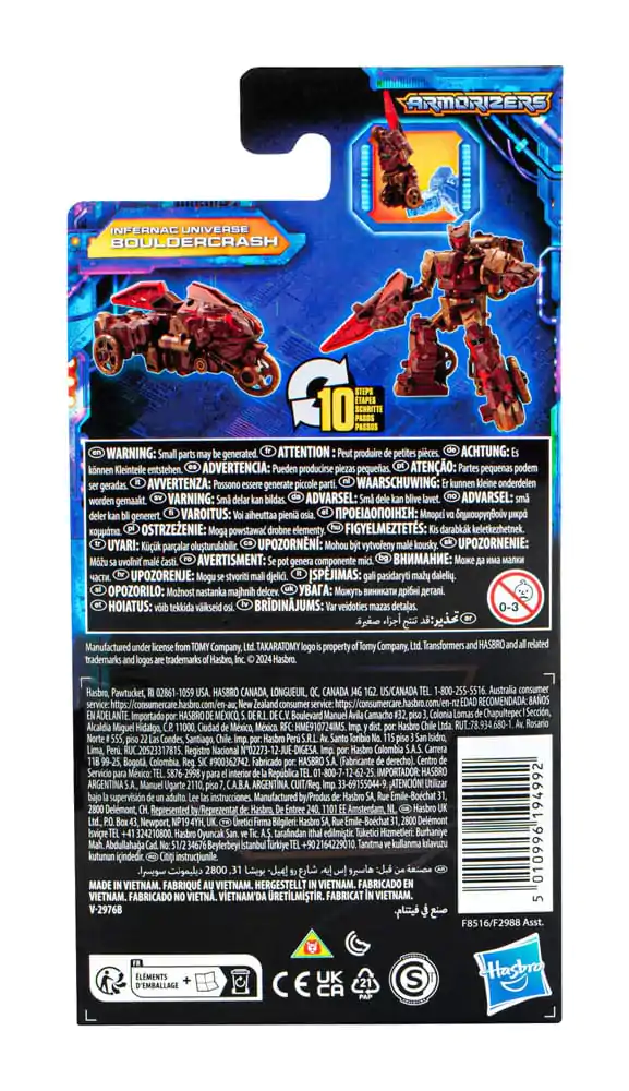 Transformers Generations Legacy United Core Class akčná figúrka Infernac Universe Bouldercrash 9 cm termékfotó