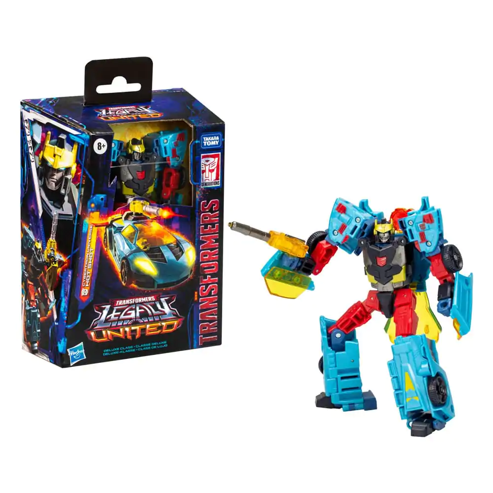 Transformers Generations Legacy United Deluxe Class akčná figúrka Cybertron Universe Hot Shot 14 cm produktová fotografia