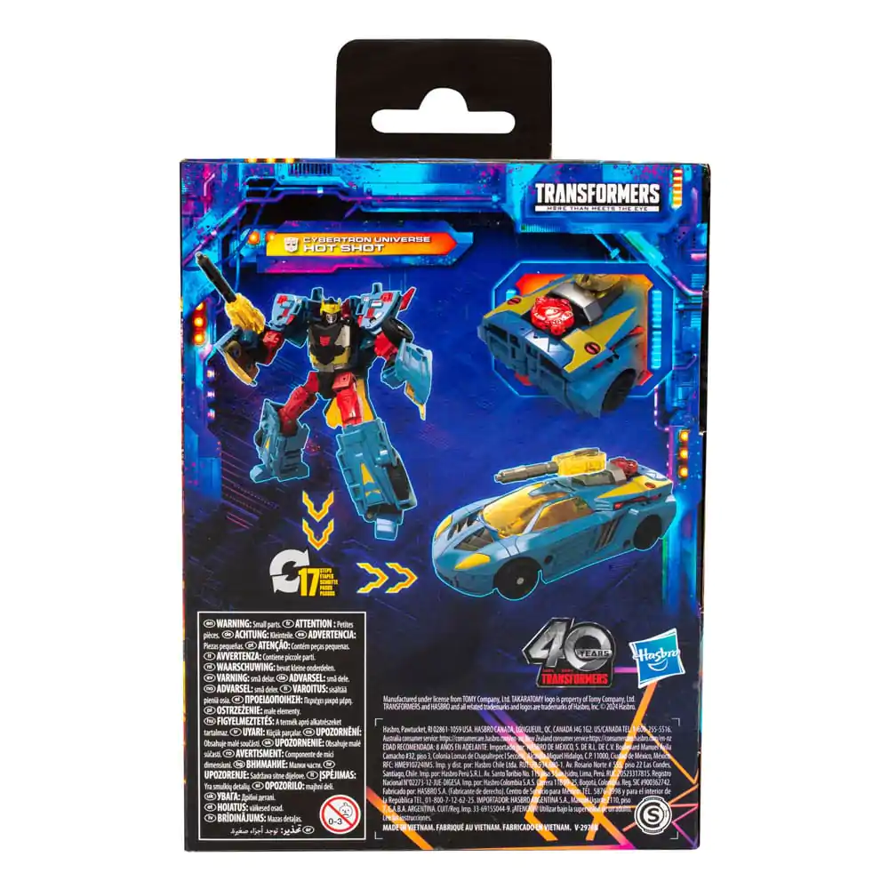 Transformers Generations Legacy United Deluxe Class akčná figúrka Cybertron Universe Hot Shot 14 cm produktová fotografia