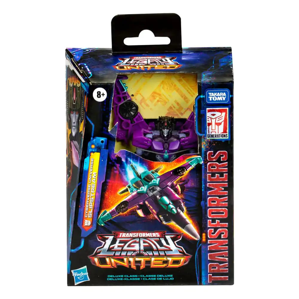 Transformers Generations Legacy United Deluxe Class Akčná figúrka Cyberverse Universe Slipstream 14 cm termékfotó