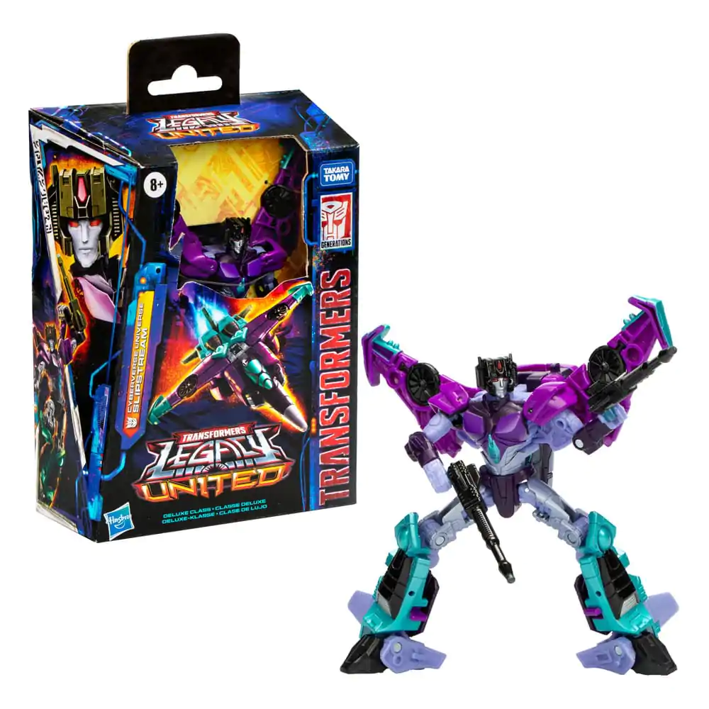 Transformers Generations Legacy United Deluxe Class Akčná figúrka Cyberverse Universe Slipstream 14 cm termékfotó