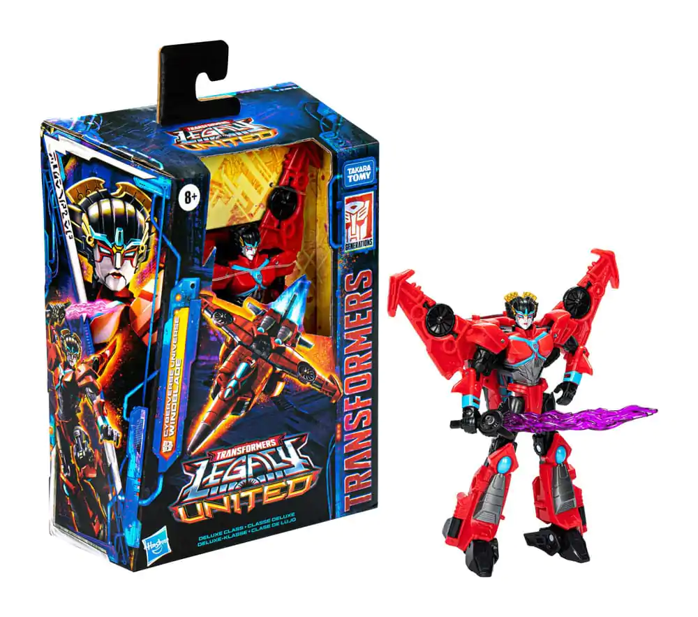 Transformers Generations Legacy United Deluxe Class Akčná figúrka Cyberverse Universe Windblade 14 cm produktová fotografia