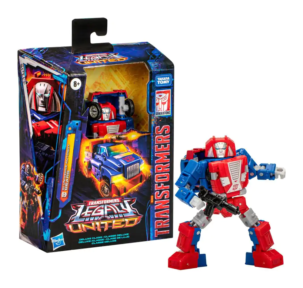 Transformers Generations Legacy United Deluxe Class Akčná figúrka G1 Universe Autobot Gears 14 cm termékfotó