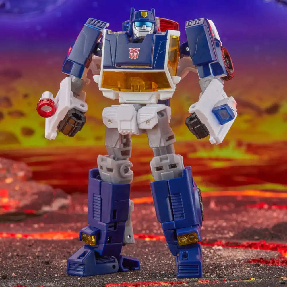Transformers Generations Legacy United Deluxe Class akčná figúrka Rescue Bots Universe Autobot Chase 14 cm produktová fotografia