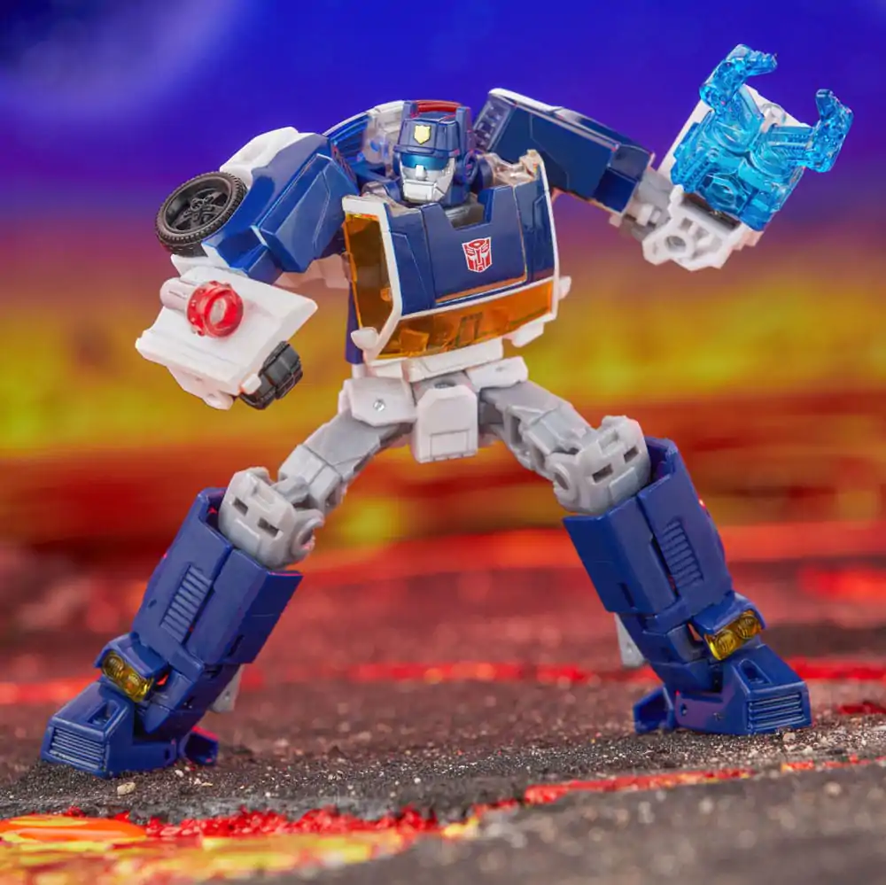 Transformers Generations Legacy United Deluxe Class akčná figúrka Rescue Bots Universe Autobot Chase 14 cm produktová fotografia