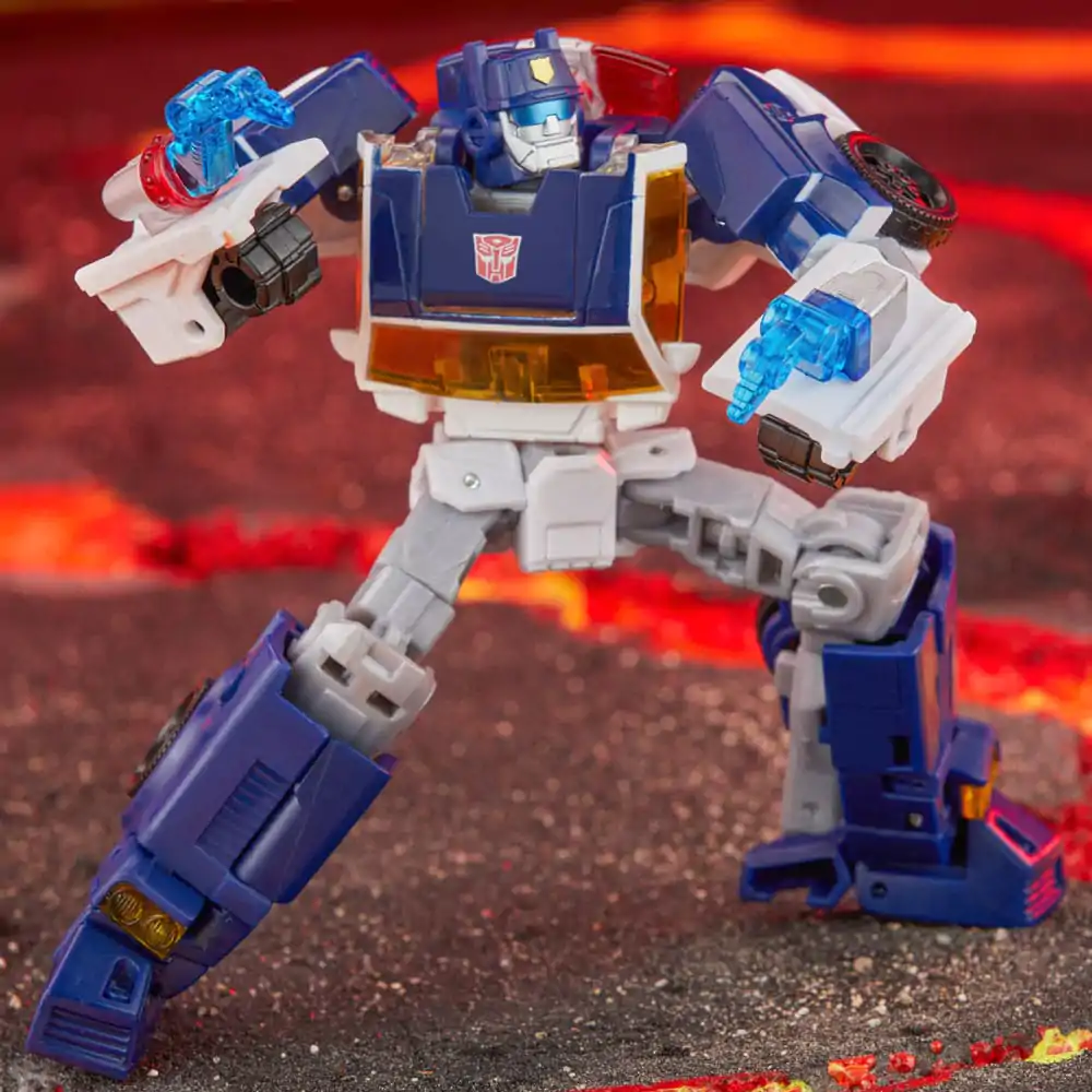 Transformers Generations Legacy United Deluxe Class akčná figúrka Rescue Bots Universe Autobot Chase 14 cm produktová fotografia
