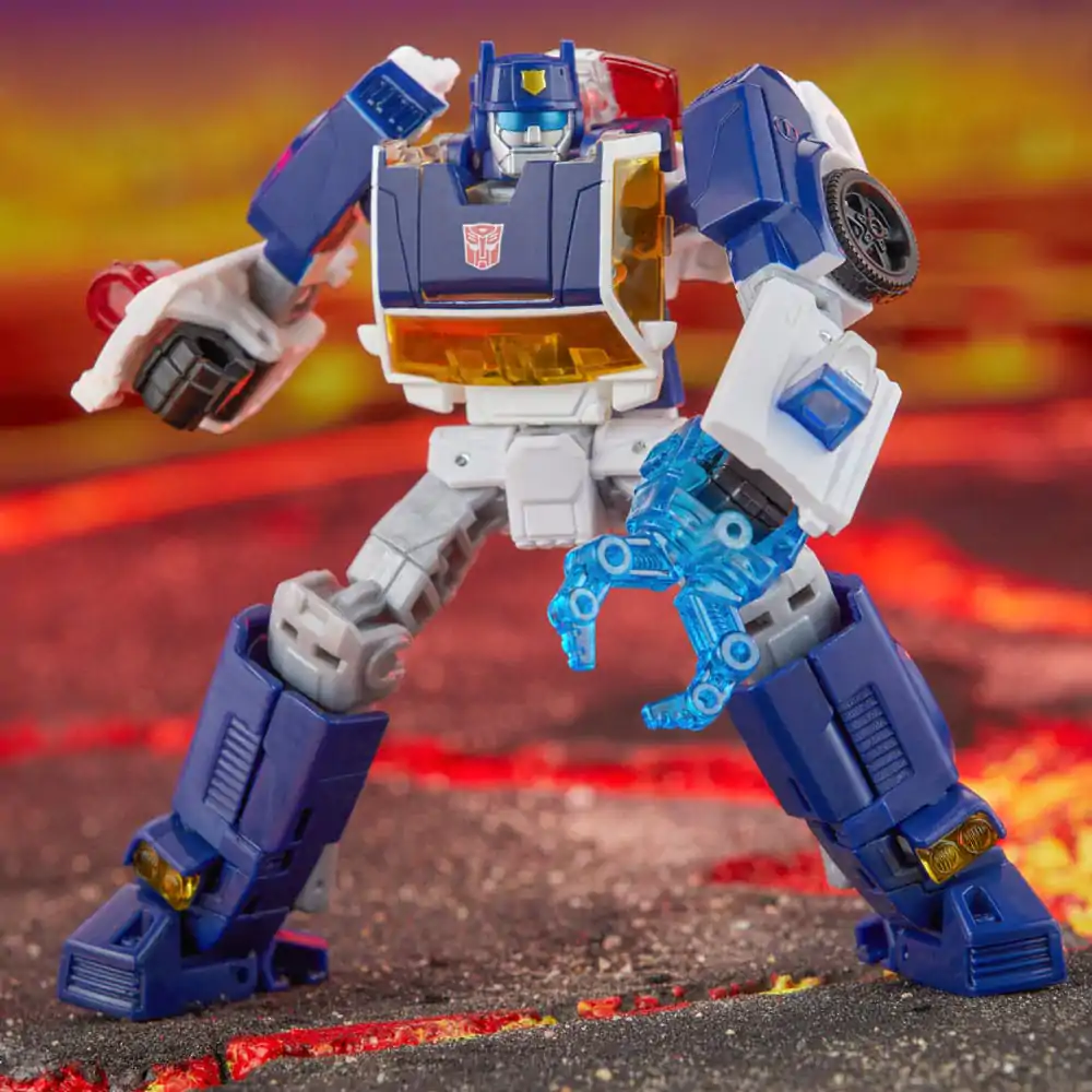 Transformers Generations Legacy United Deluxe Class akčná figúrka Rescue Bots Universe Autobot Chase 14 cm produktová fotografia